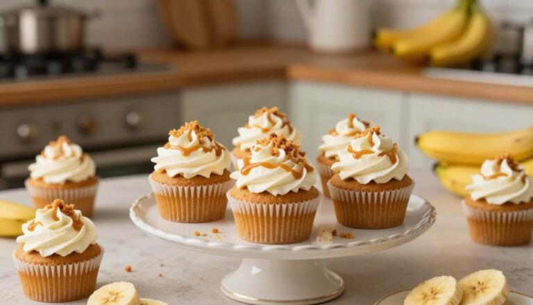 Banoffee cupcakes