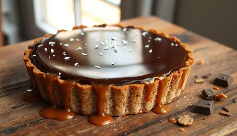 Chocolate Salted Caramel Tart