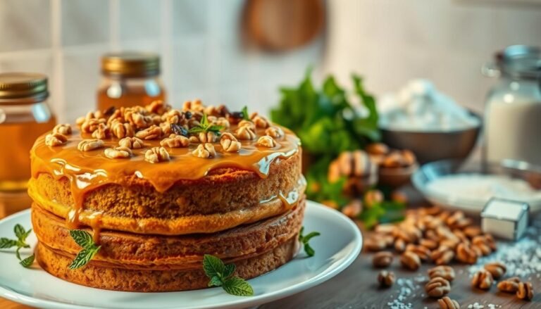 Honey Walnut Cake