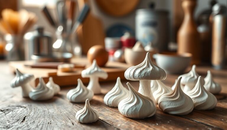 Meringue Mushrooms